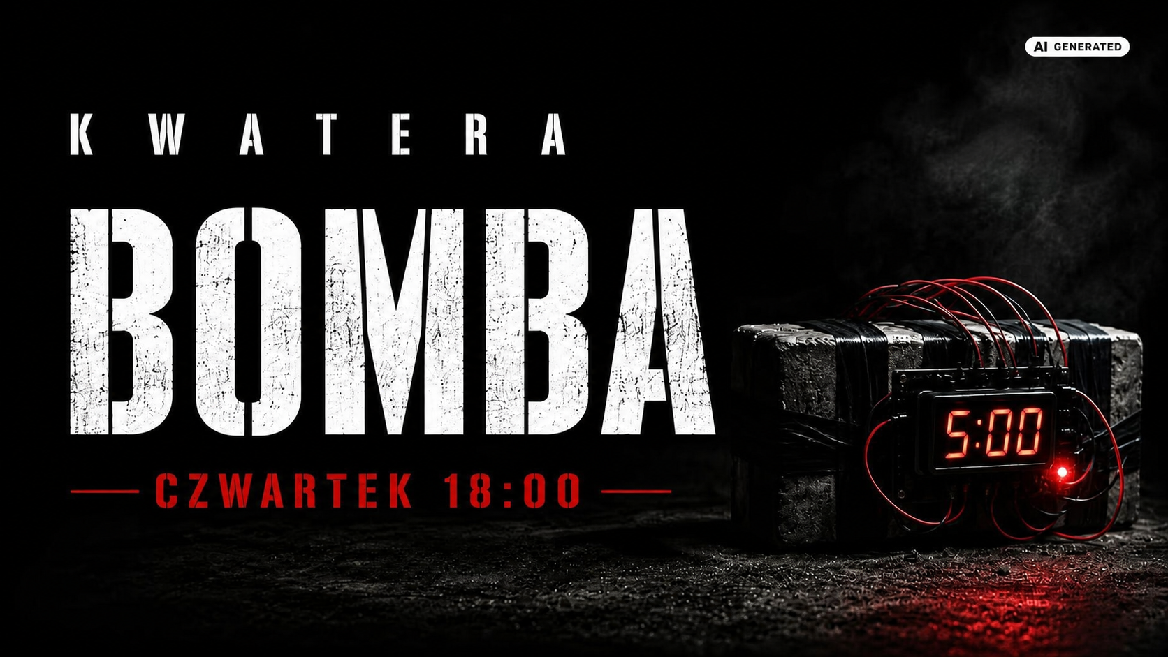 BOMBA · Czwartek 18–22 · 20 sierpnia - gra otwarta ASG, arena KWATERA Łódź